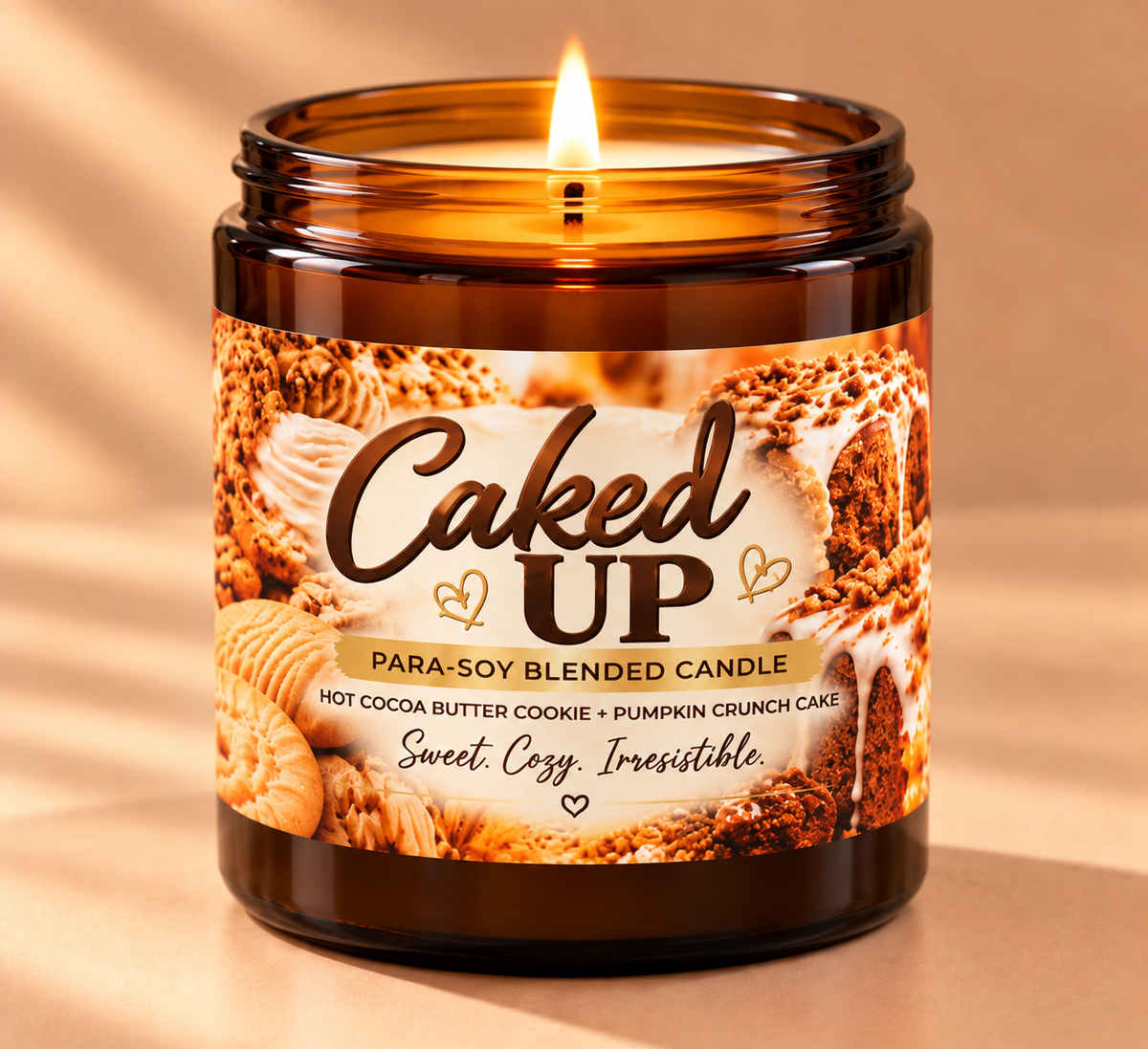 Pumpkin & Hot Cocoa Bakery Candle – Caked Up