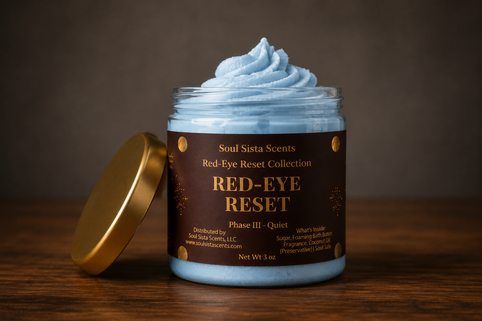 Calming Whipped Body Butter – Red Eye Reset™ Phase 3: Quiet