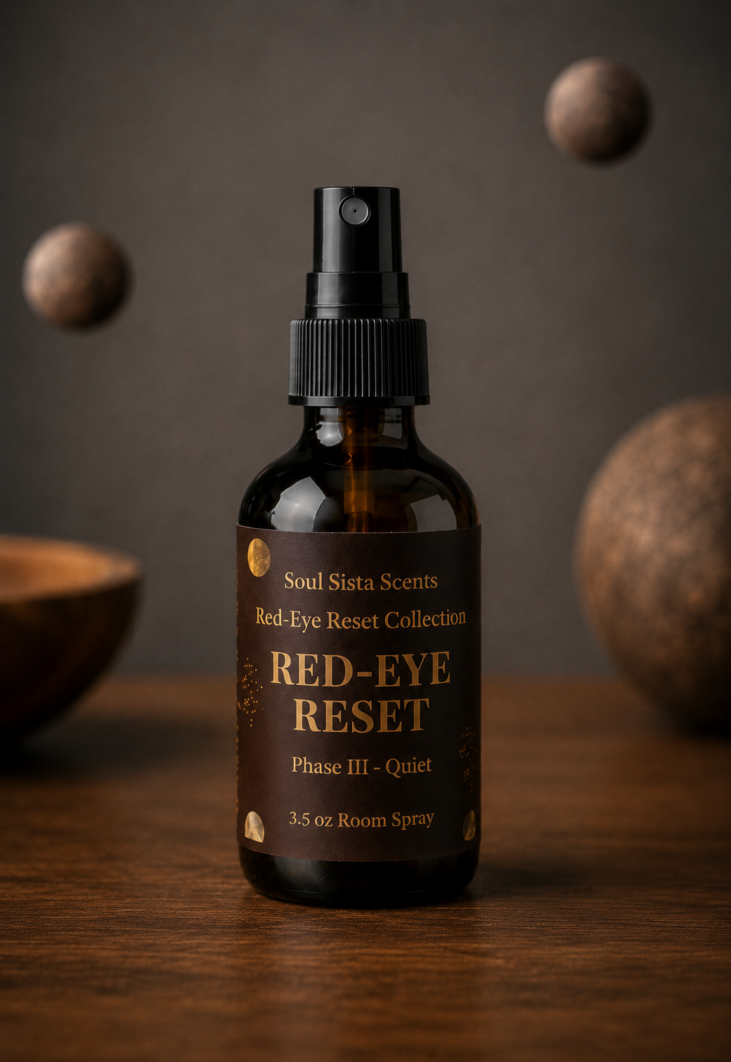 Relaxing Room + Linen Spray – Red Eye Reset™ Phase III: Quiet