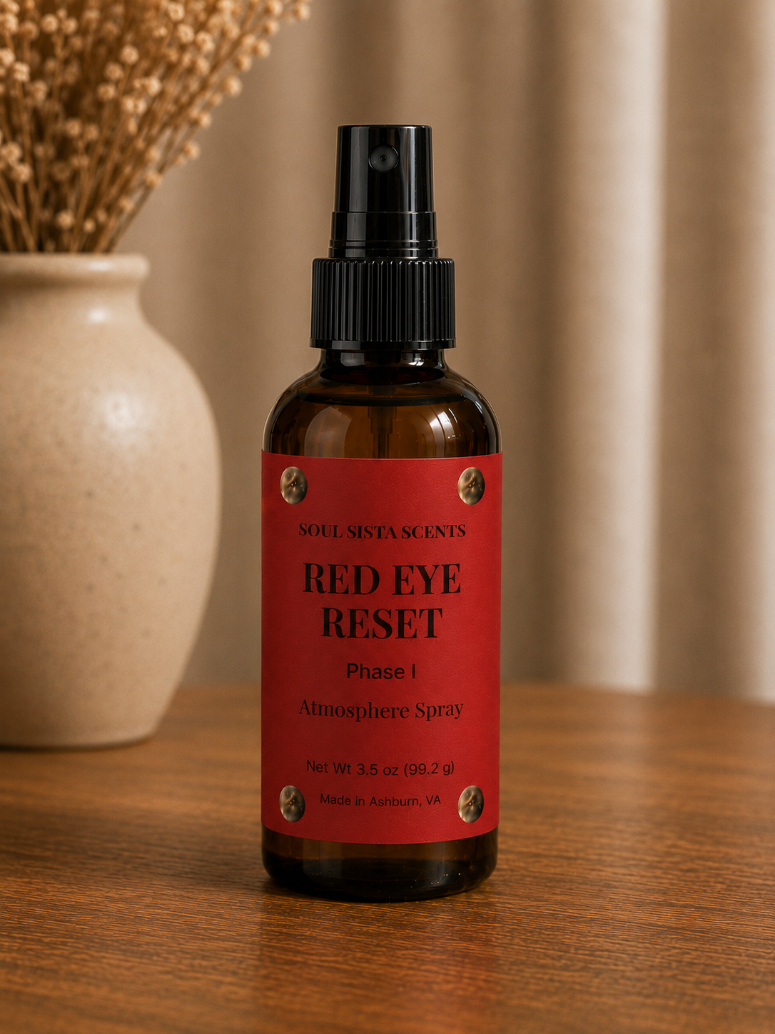 Red Eye Reset™ Phase I: Release Room + Linen Spray