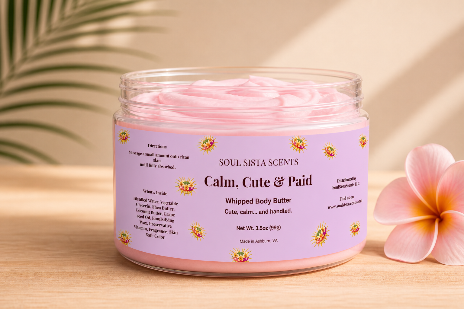 Calm, Cute and Paid - Whipped Body Butter