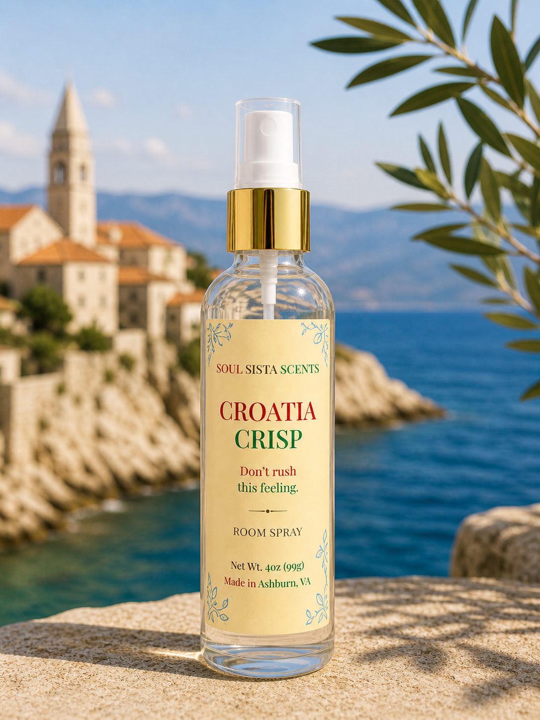 Croatia Destination Ritual™ Room Sprays