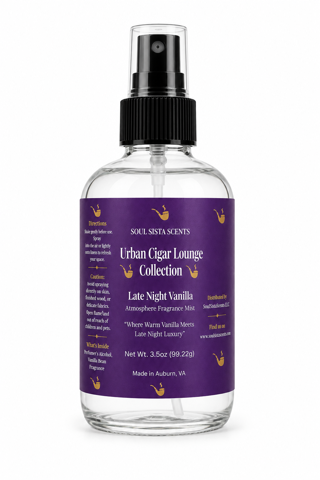 Smoke Odor Refreshing Atmosphere Mist | Late Night Vanilla