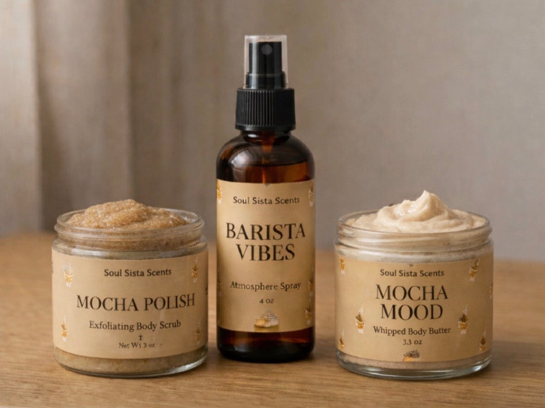 Mocha Mood Ritual 3 Piece Set | Coffee Glow Skincare