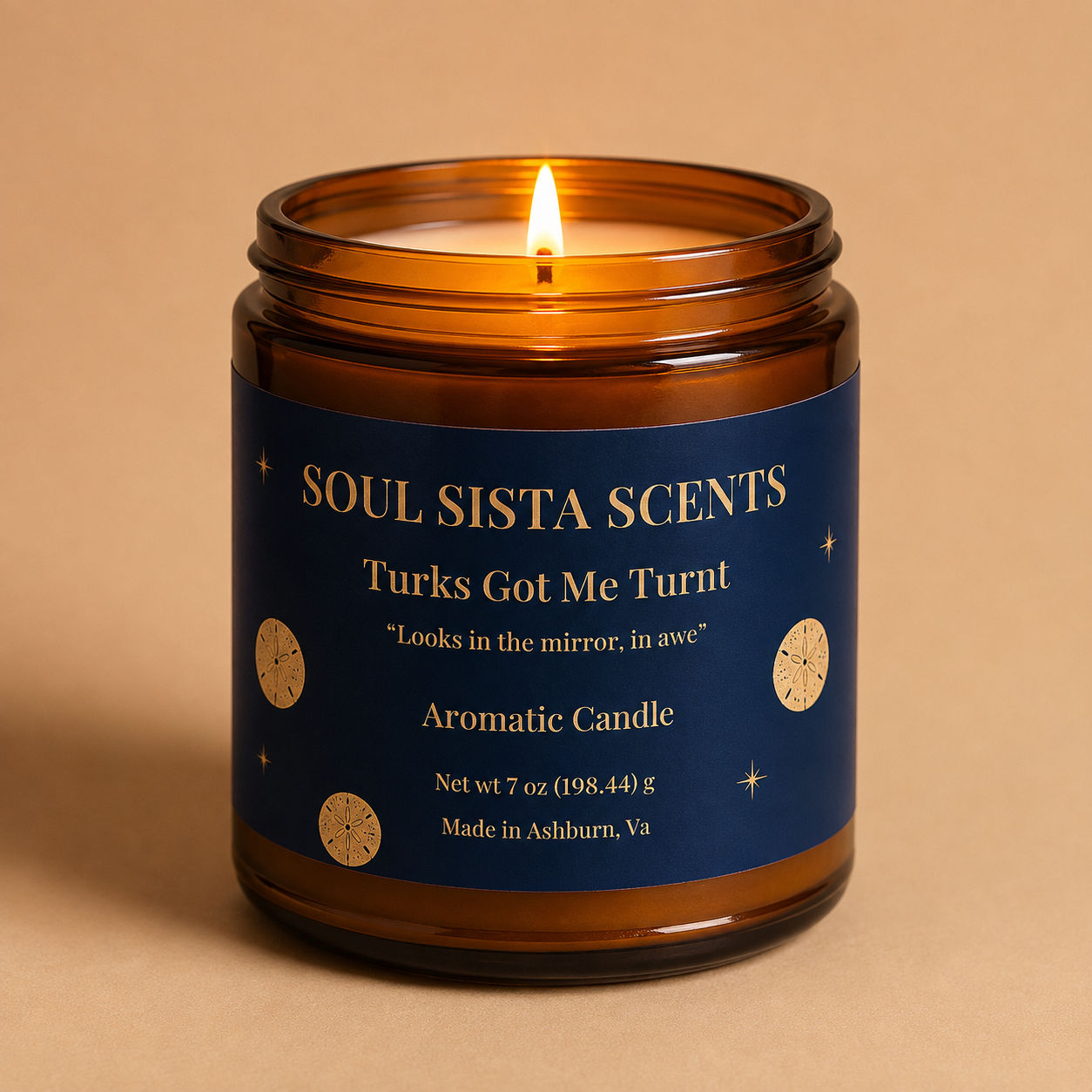 Fresh Tropical Citrus Scented Candle – Grapefruit, Mango & Sage Home Fragrance | Turks Got Me Turnt™