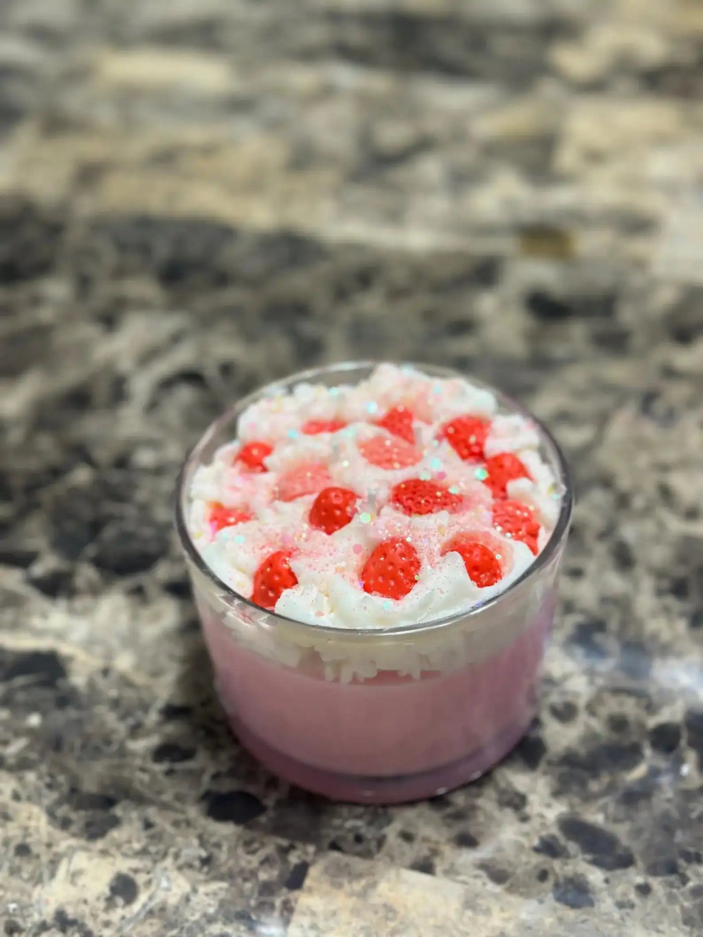 Berry Cream Dessert Candle Set 