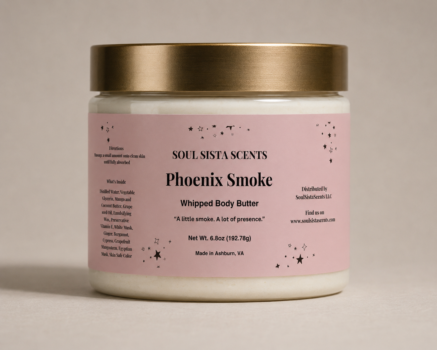 Phoenix Smoke-The Body Butter That Got HIm Soft Without Being Soft